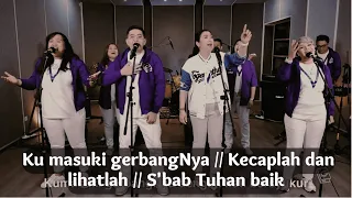 Download #PujianBagiDia - Ku Masuki GerbangNya, Kecaplah dan Lihatlah, \u0026 S’bab Tuhan Baik (Cover by GODVINDO) MP3