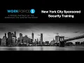 NYC Sponsored Security Training
