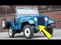 Even at 70 HP Leaf Springs the 1955 Willys Jeep CJ-5 Shocked Everyone Climbing 45-Degree Slopes