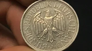 1974 Germany 1 Deutsche Mark Coin Values Information Mintage History and More
