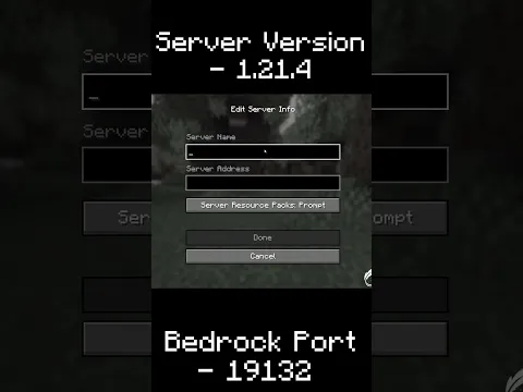 Minecraft server video for TrueDuality