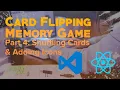 4 Shuffling and Adding Icons in Cards React Card Flipping Memory Game Parenthesis