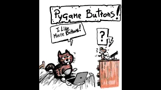 How to create Buttons in Pygame with live coding explanation