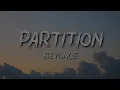 Beyoncé - Partition