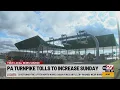Pennsylvania Turnpike toll prices increase today