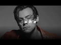 Download Lagu harry styles - 𝙨𝙝𝙚 (𝙨𝙡𝙤𝙬𝙚𝙙 + 𝙧𝙚𝙫𝙚𝙧𝙗)