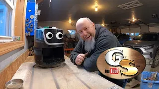 MICRO SCRAPPING & RECYCLING AN AIR FRYER