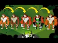 Ben10 UAF Alien Designs Throughout the Series