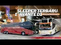 SLEEPER KONSEP TERBARU ADIPUTRO DAN AVANTE D1 MERCEDES BENZ 2445, Rinra Trans Unit baru \u0026 Rute baru❓