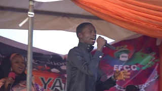 ado gwanja sign on stage