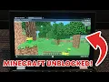 How To Play MINECRAFT UNBLOCKED At A Chromebook Online No Download