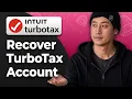 How to Recover TurboTax Account 2026 Full Guide