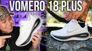 NIKE VOMERO 18 PLUS REVIEW + ON FEET! *COMFIEST SHOES IN THE WORLD*