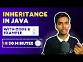 Inheritance in java - What is Inheritance in java Java OOPS Complete course