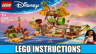 LEGO Instructions - Disney - 43258 - Kakamora Barge - Moana 2