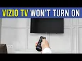 Solved Vizio TV Not Turning On - Step-by-Step Troubleshooting