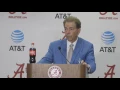 Nick Saban speaks passionately about The Process and players earning positions