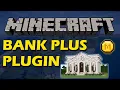 GUI banking in Minecraft with Bank Plus Plugin