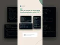 How to create a Skeleton loading animation in css
