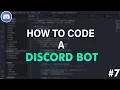 CODING A DISCORD BOT DISCORD JS V13 DATABASES