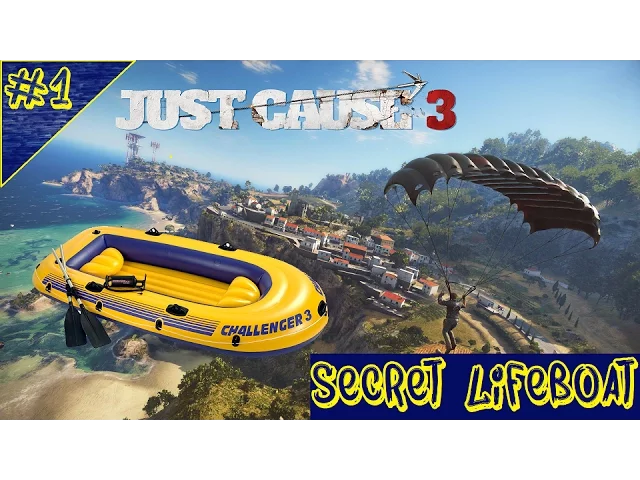 Just Cause 3 - Secret lifeboat ps4