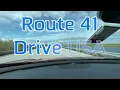 Drive RN41 Miami to Naples Florida USA