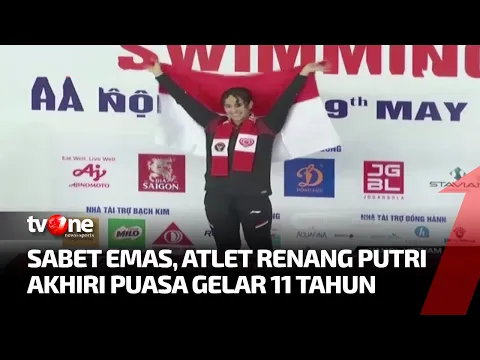 Bangga, Perenang Putri Raih Emas Sekaligus Memutus Puasa Gelar 11 Tahun di Sea Games 2021