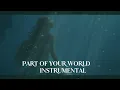 Halle Bailey's Version | Part of Your World 2023 | Karaoke Instrumental | Lyrics