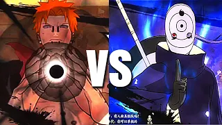 naruto online mobile space time pain konoha destroyer vs madara white mask 