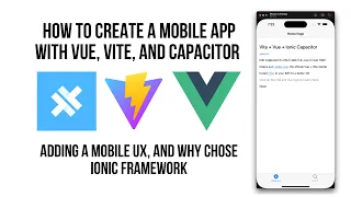 How To Create A Mobile App Using Vite Vue and Ionic Capacitor - Creating The Mobile UI