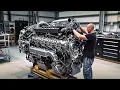 Download Lagu Man monteert MAN TRUCK-MOTOR perfect | Begin tot eind