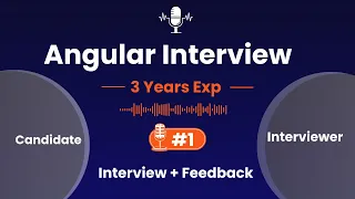 Angular Interview for Angular developer 3 years of experience Live Interview