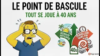 Pourquoi tes 40 ans vont décider si tu seras LIBRE ou PAUVRE
