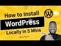 How to install WordPress Locally with MAMP in 5 minutes or Less LATEST Tutorial