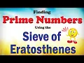 Sieve of Eratosthenes Finding Prime Numbers