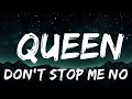 Lagu 1 Hour |  Don't Stop Me Now - Queen (Lyrics)  | Lyrics Journey