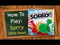 How to play Sorry 2024 rules