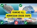 Every Norwegian Cruise Ship RANKED from Worst to Best 2025 2026 Edition