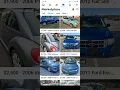 Used Vehicles on FB Marketplace 250 mile radius Pittsburgh PA