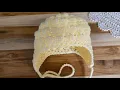 Lamb hat 3-6month baby