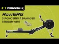 Diagnosing a Damaged Sensor Wire