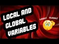 Lesson 11 - Local Global Variables JavaScript
