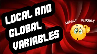 Lesson 11 - Local Global Variables JavaScript