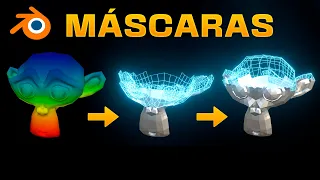 Master MASKS and REVEAL Objects in Blender - Mask Modifier + Weight Paint
