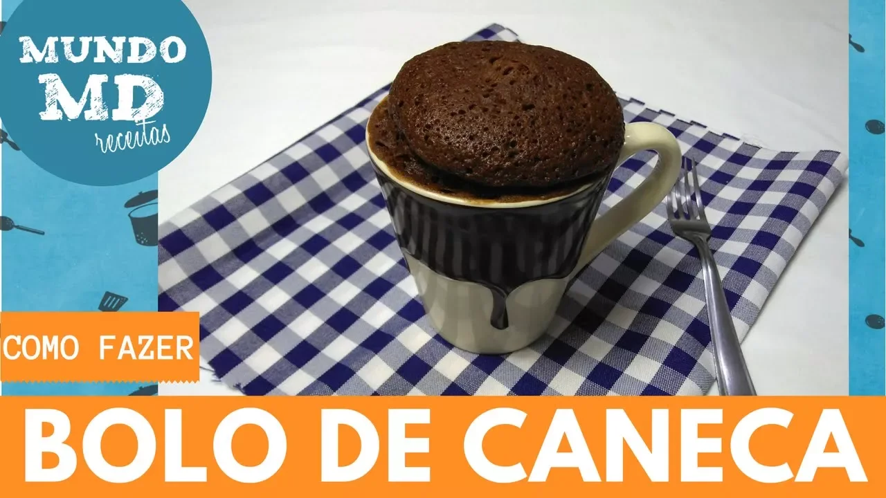 Faça o MELHOR BOLO DE CANECA do mundo! 🔵Manual do Mundo. 