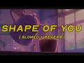 Download Lagu ed sheeran - shape of you [ slowed + reverb ] (lyrics)