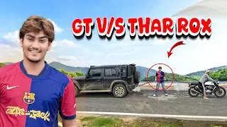 Gt650 v/s Thar Rox challenge 🤯 || Sunil Yogi Vlog