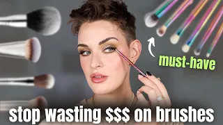 The Makeup Brushes I ACTUALLY Use and recommend