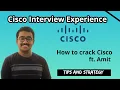 Cisco Interview Experience How to crack Cisco