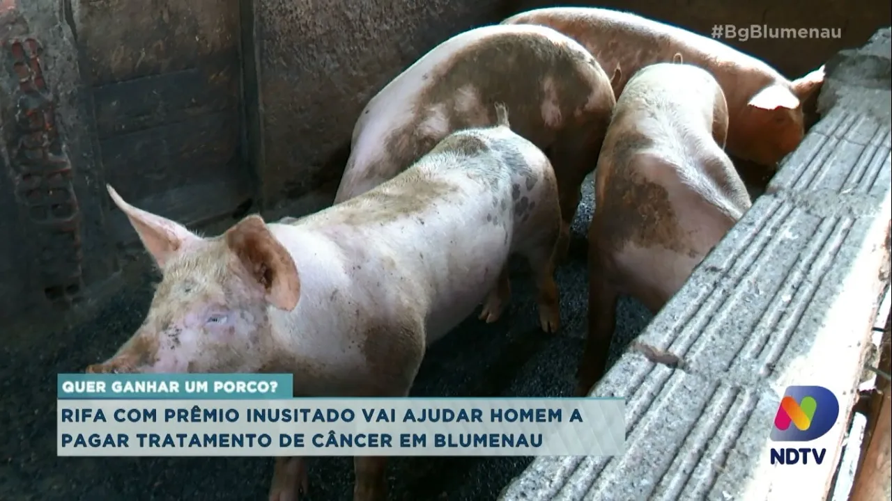 Rifa com prêmio inusitado vai ajudar homem a pagar tratamento de câncer